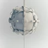 Button Bow Sphere Edition Porzellan