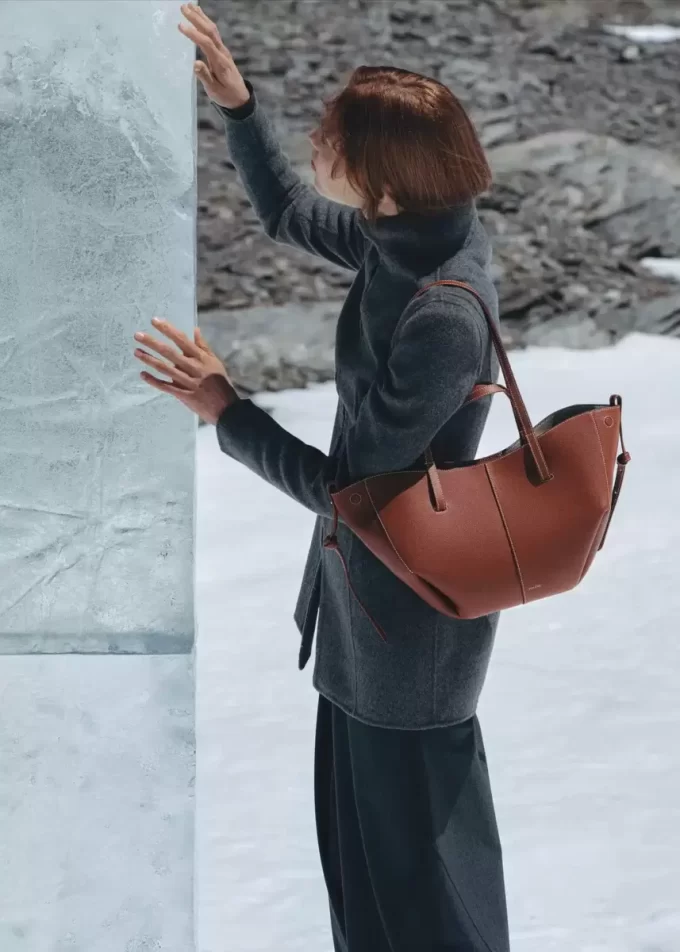 Cyme Mini Edition Strukturierter Cognac
