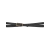 Dünner Umi Belt Edition Strukturiertes Schwarz