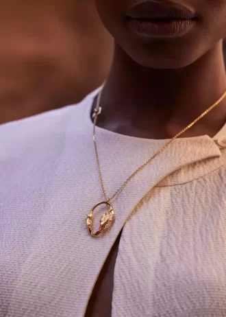 Eroz Anhänger Edition 24 Karat Gold vergoldet