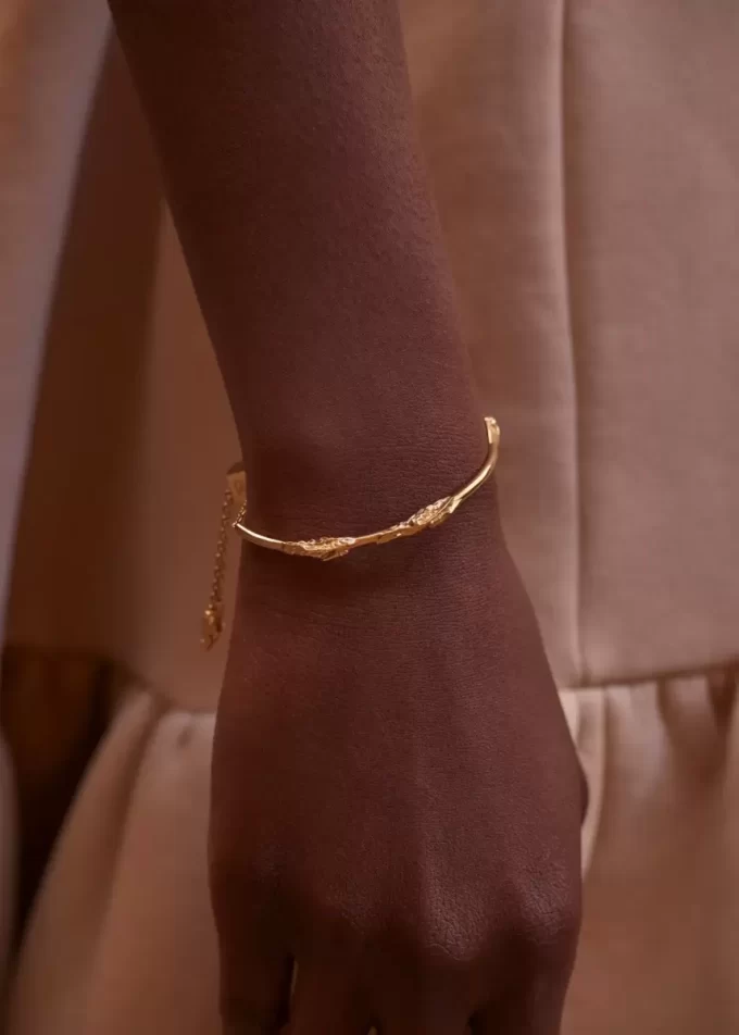 Eroz Armreif Edition 24 Karat Gold vergoldet