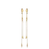 Eroz Chain Earrings Edition vergoldete Edition
