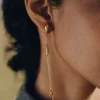Eroz Chain Earrings Edition vergoldete Edition