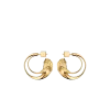 Eroz Creolen Edition 24 Karat Gold vergoldet