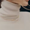 Eroz Double Chain Edition 24 Karat Gold vergoldet