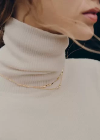 Eroz Double Chain Edition 24 Karat Gold vergoldet