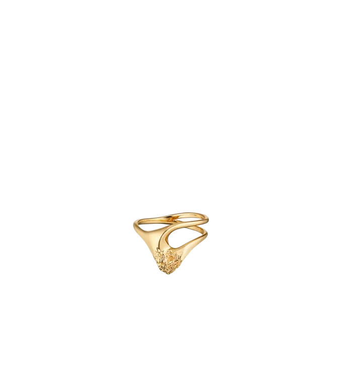 Eroz Fine Ring Edition 24 Karat Gold vergoldet