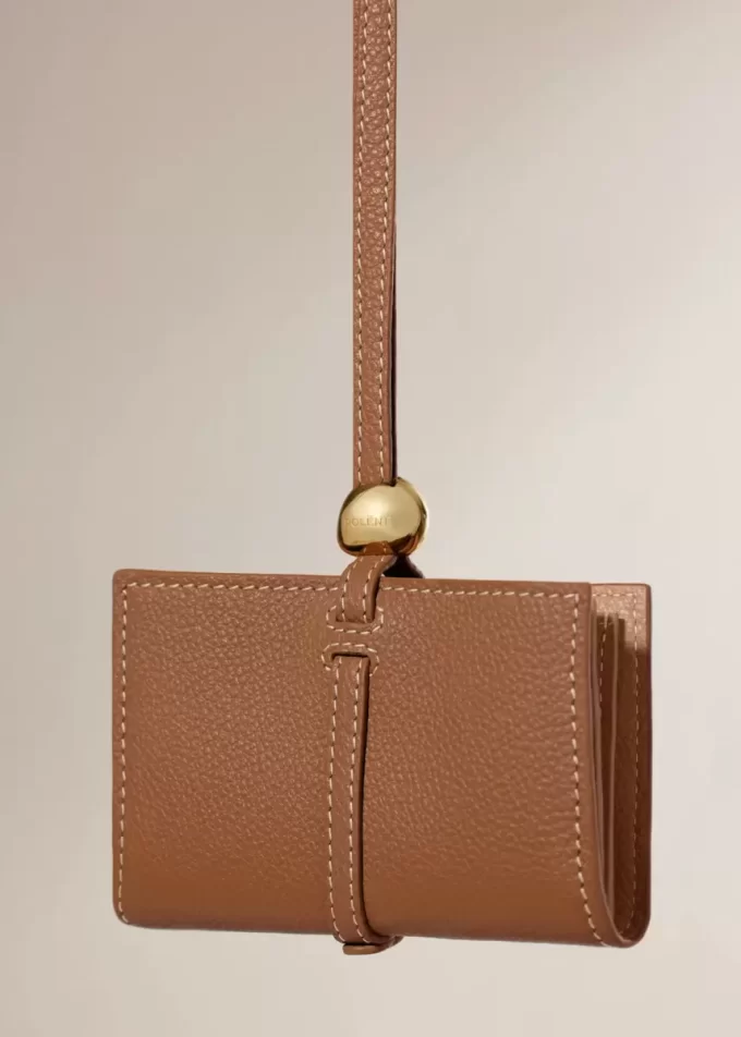 Kayé Kartenetui Edition Textured Duo Camel