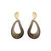 Naé Drop Ohrringe Edition Rauchglas