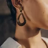 Naé Drop Ohrringe Edition Rauchglas