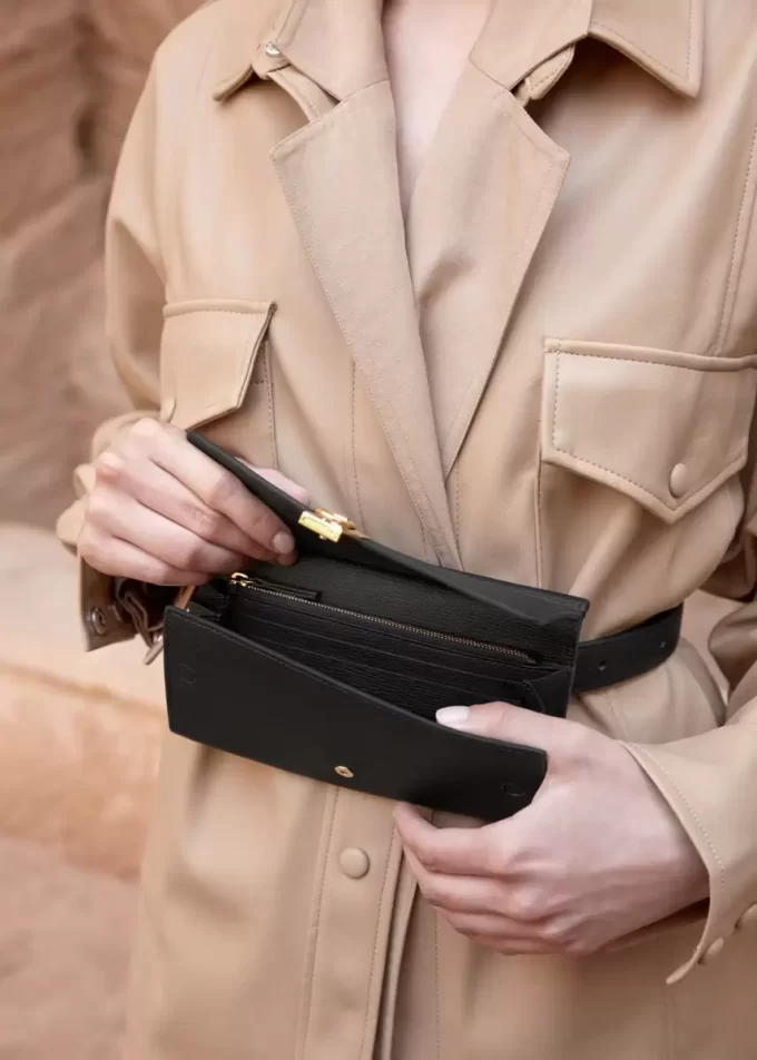 Numéro Sept Belt Edition Strukturiertes Schwarz