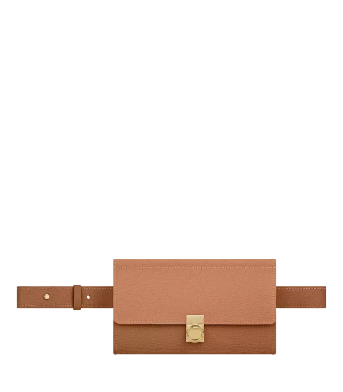 Numéro Sept Belt Edition Textured Duo Camel