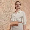 Numéro Sept Belt Edition Textured Duo Camel