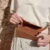 Numéro Sept Belt Edition Textured Duo Camel