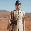 Numéro Sept Crossbody Wallet Edition Strukturiertes Schwarz