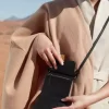 Numéro Sept Crossbody Wallet Edition Strukturiertes Schwarz