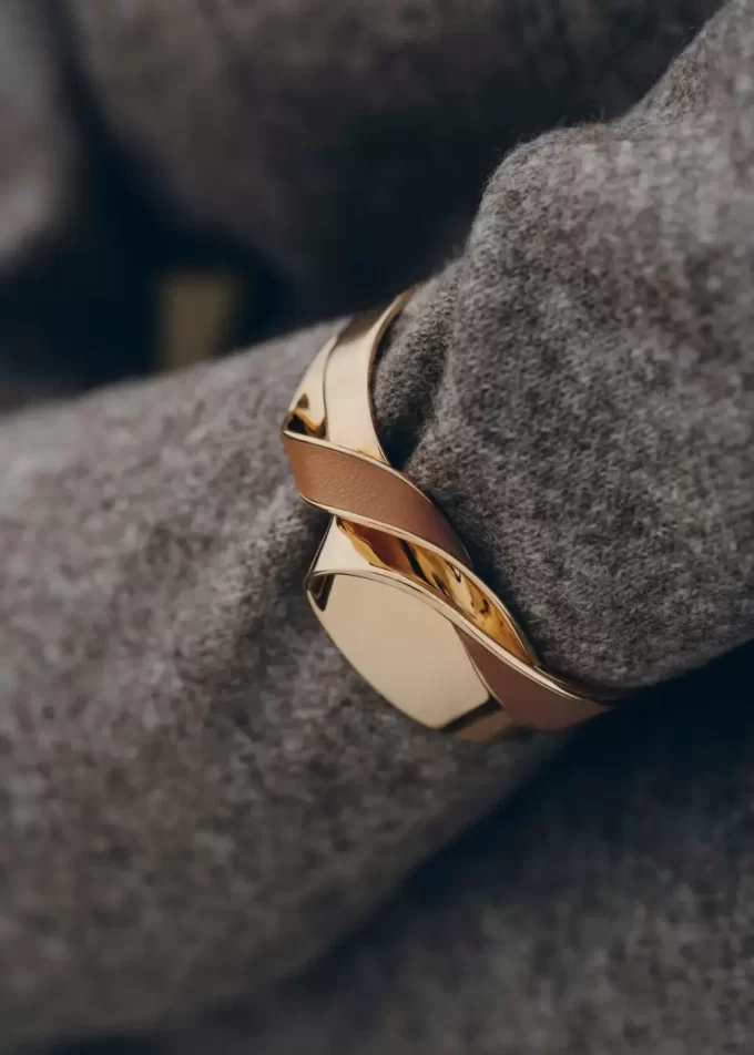 Éole Cuff Edition Kamelleder