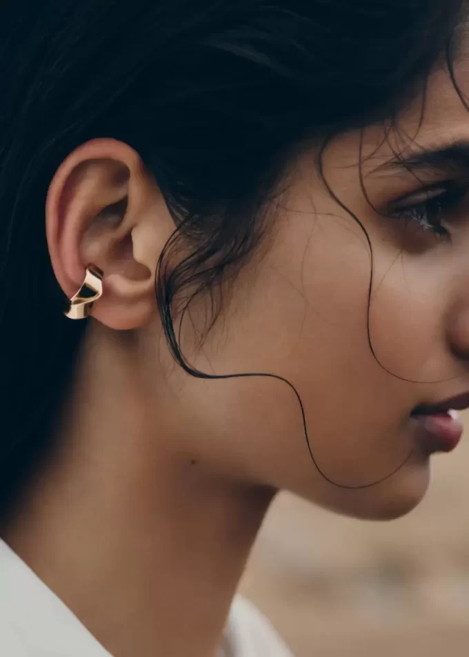 Éole Earcuff Edition 24 Karat Gold vergoldet