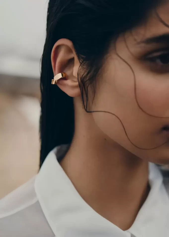 Éole Earcuff Edition 24 Karat Gold vergoldet