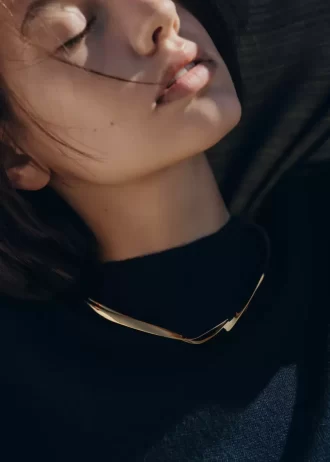 Éole Necklace Edition vergoldete Edition