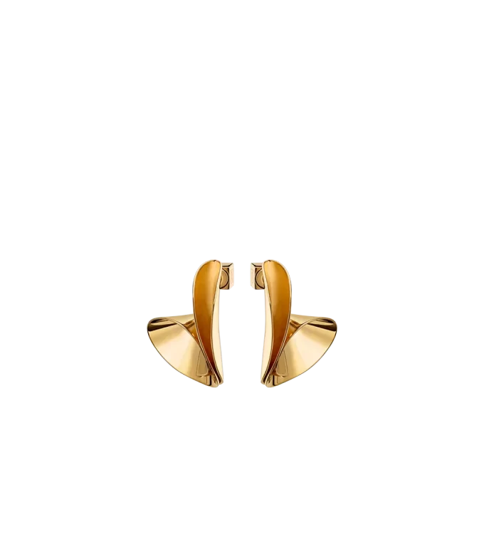 Éole Ohrringe Edition 24 Karat Gold vergoldet