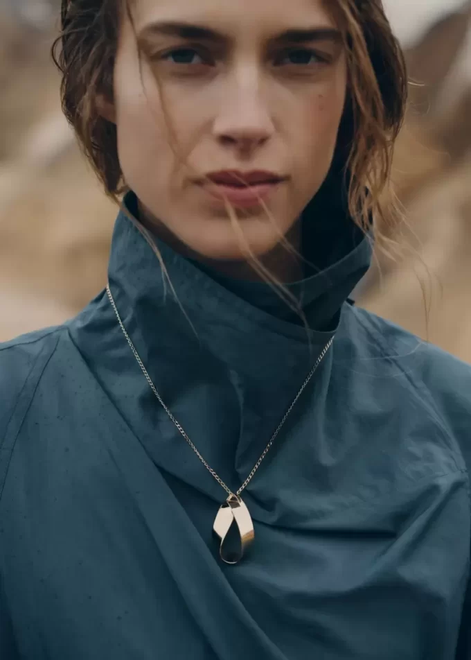 Éole Pendant Edition 24 Karat Gold vergoldet