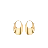 Éole Slim Creolen Edition 24 Karat Gold vergoldet
