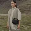 Strukturierte schwarze Kette der Béri Edition